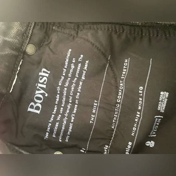 Boyish by HER Mikey high waist wide leg jean - Picture 7 of 10